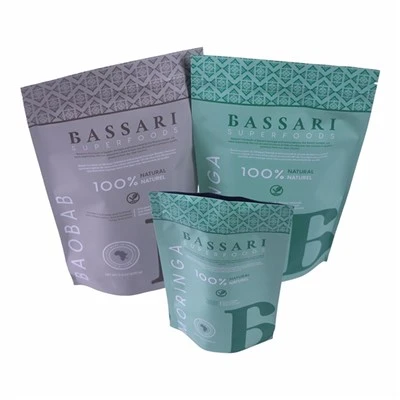 Sacs d'emballage de matcha